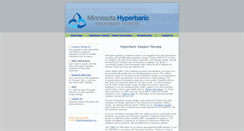 Desktop Screenshot of mnhyperbaric.org